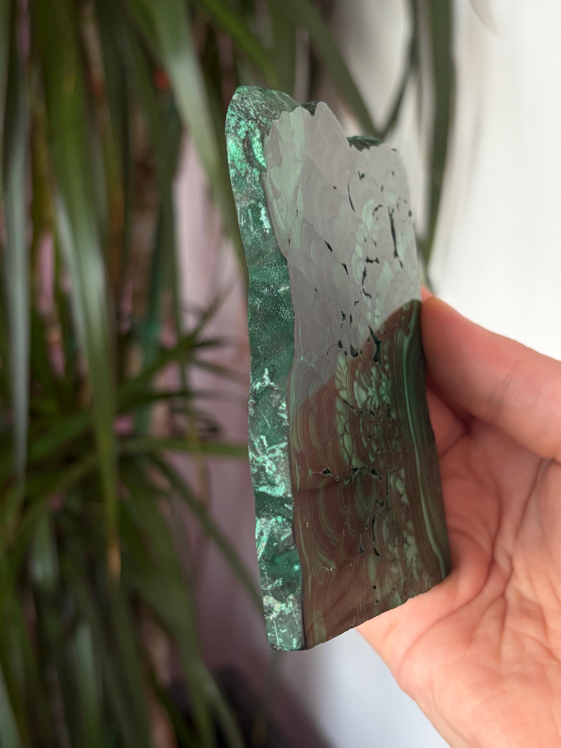 Dark Malachite Slab