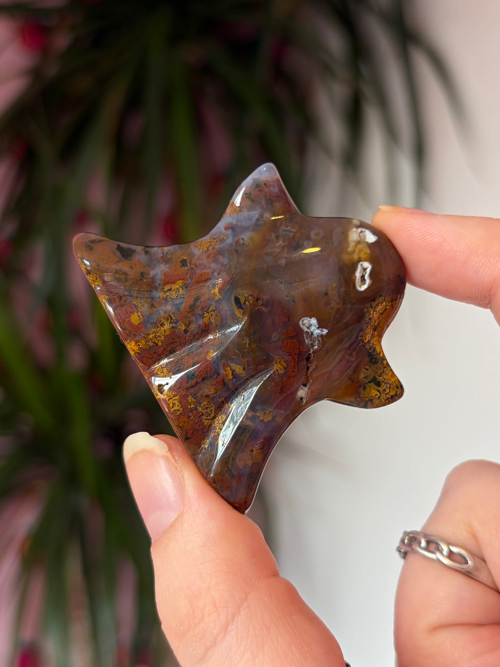 Mossy Ocean Jasper Ghost