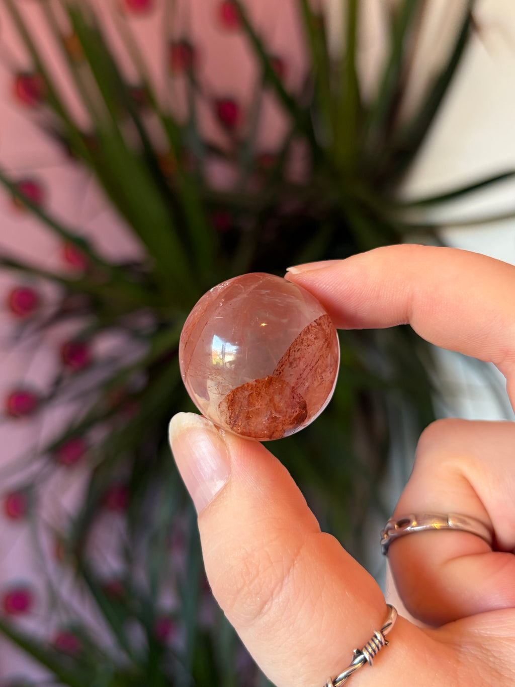 Fire Quartz Tumblestone