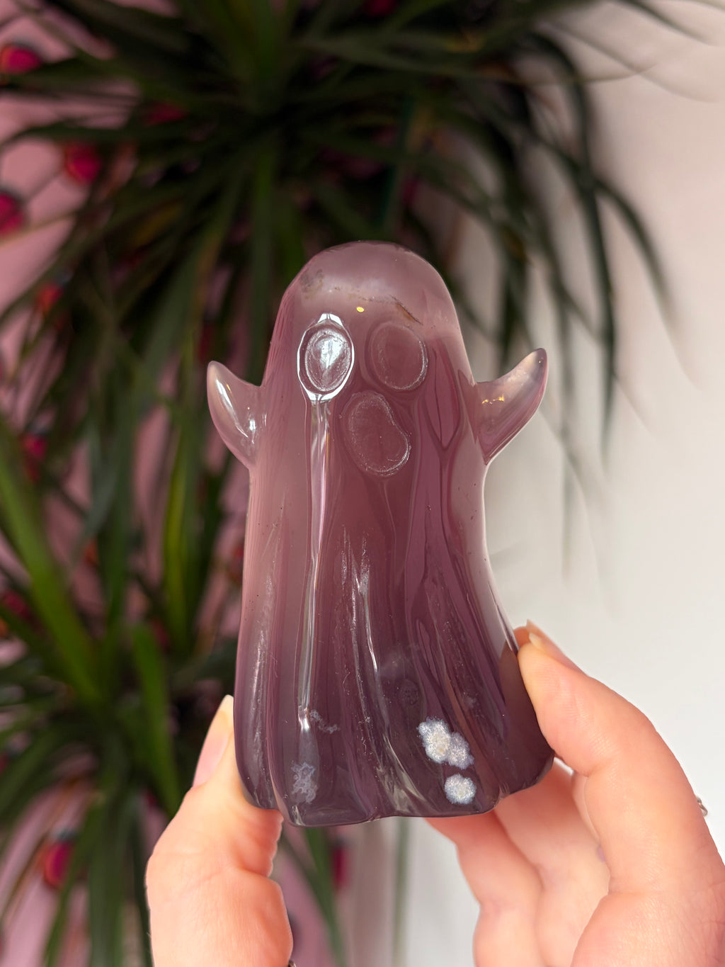 Druzy Agate Ghost