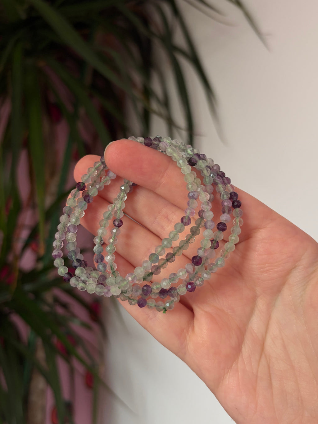 Fluorite Faceted Bracelet