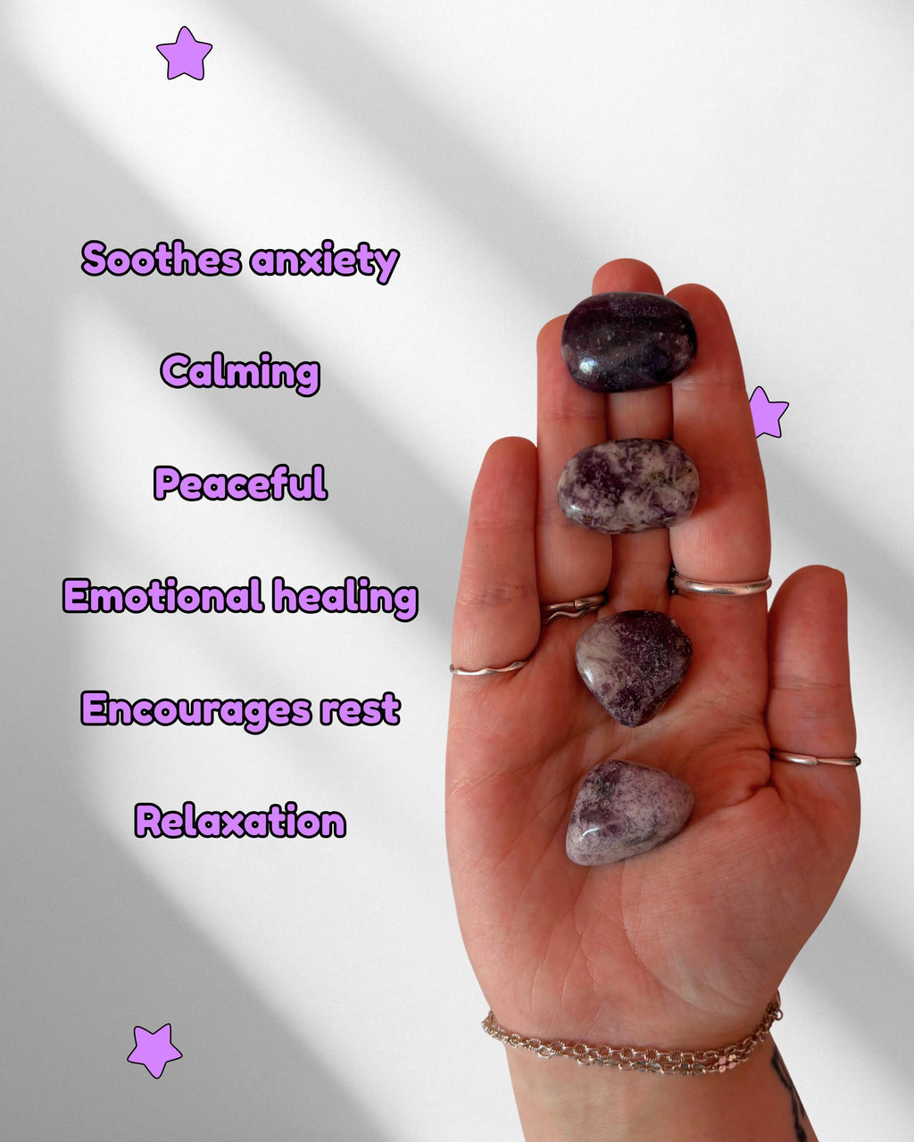 Lepidolite Tumblestone