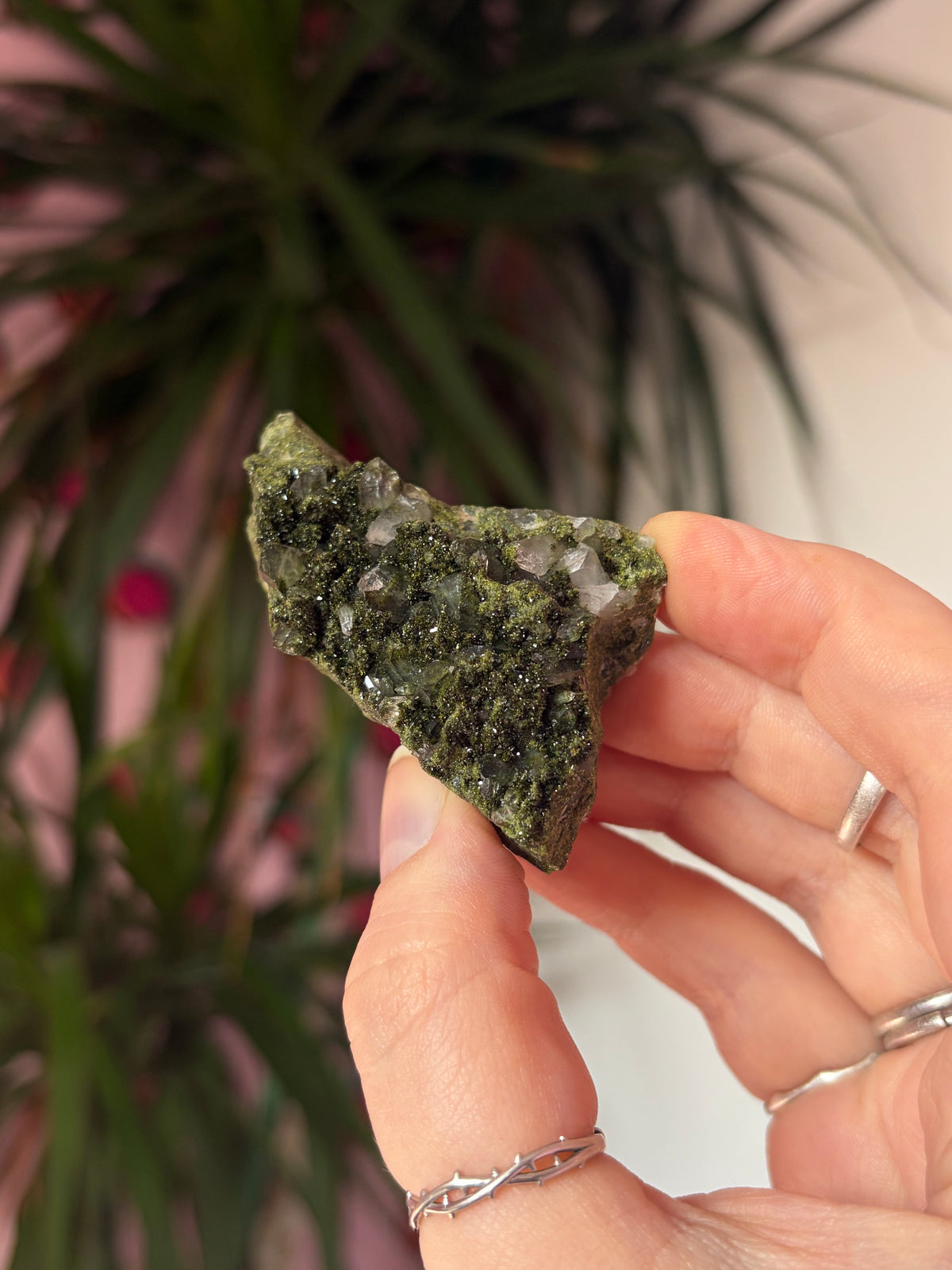 Forest Epidote Specimen