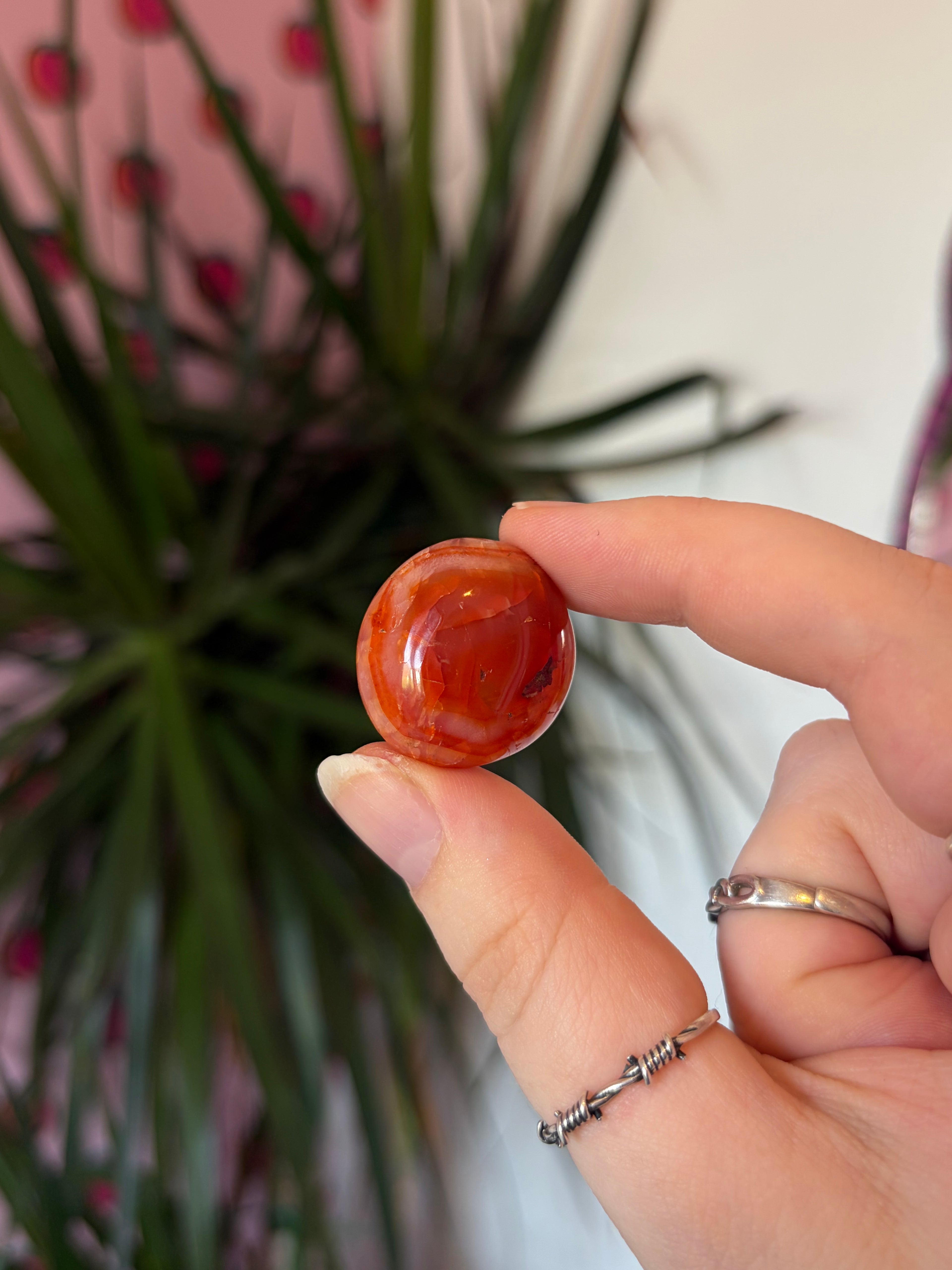 Carnelian Tumblestone
