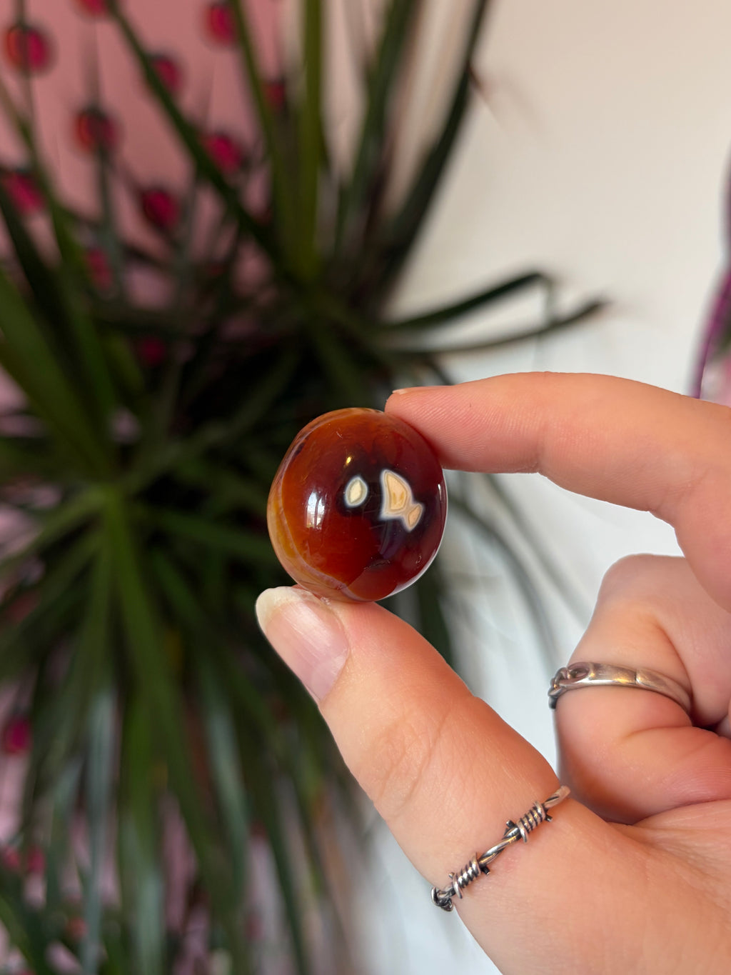 Carnelian Tumblestone
