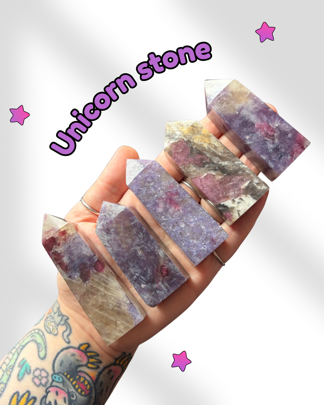 Unicorn stone towers