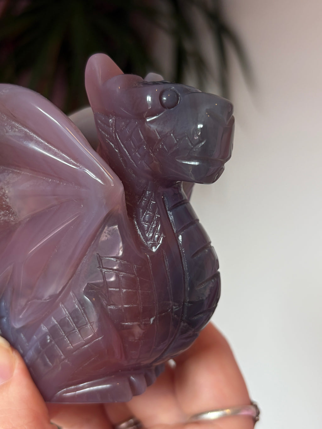 Mozambique Agate Dragon
