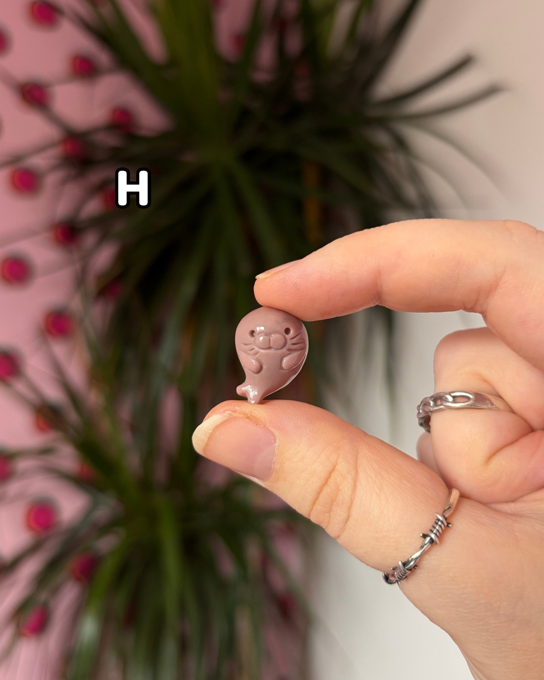 Tiny Alashan Agate Seals