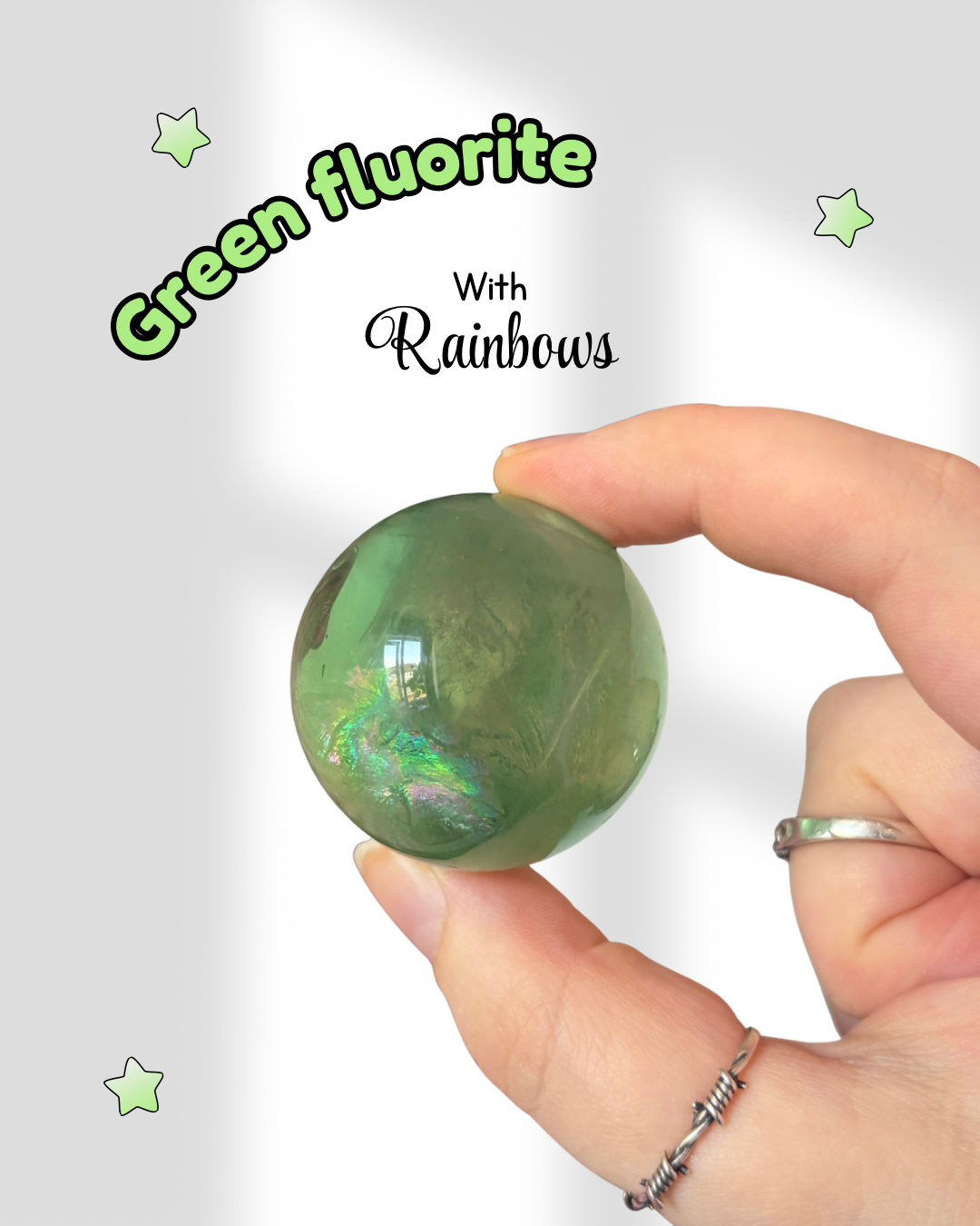 High Quality Green Fluorite Sphere