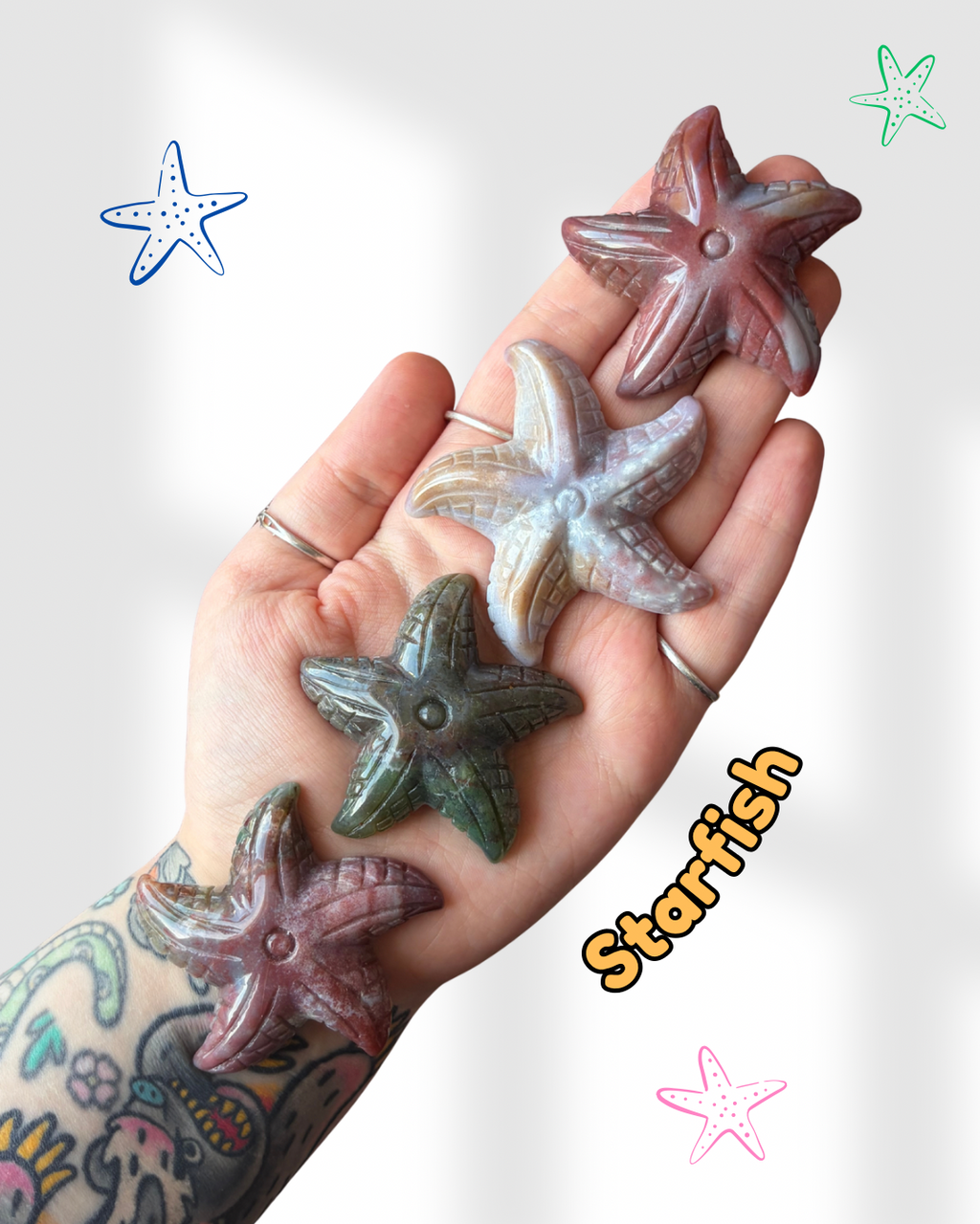 Sea Jasper Starfish