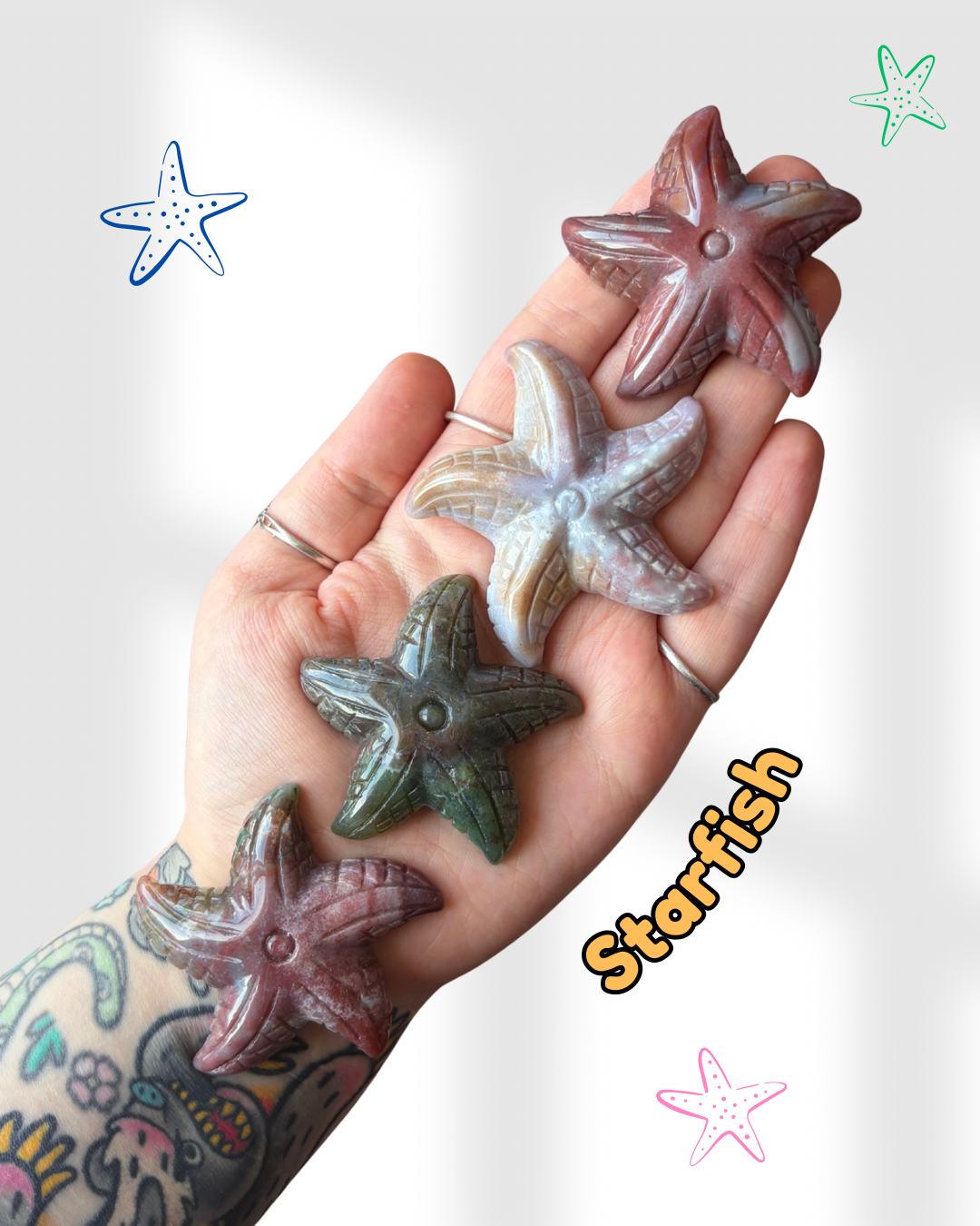 Sea Jasper Starfish