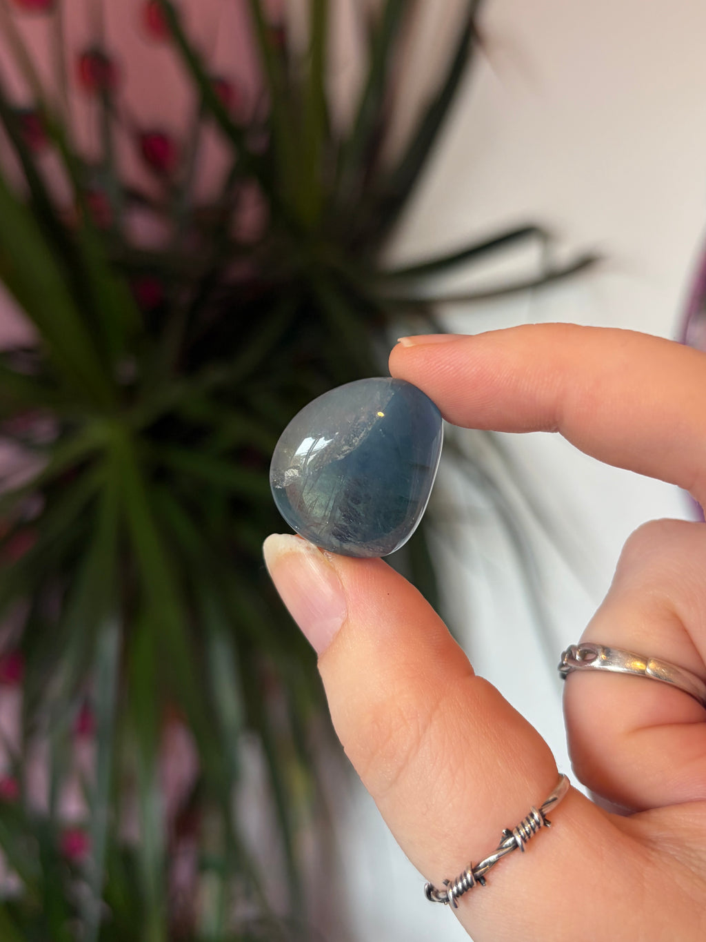 Blue Fluorite Tumblestone