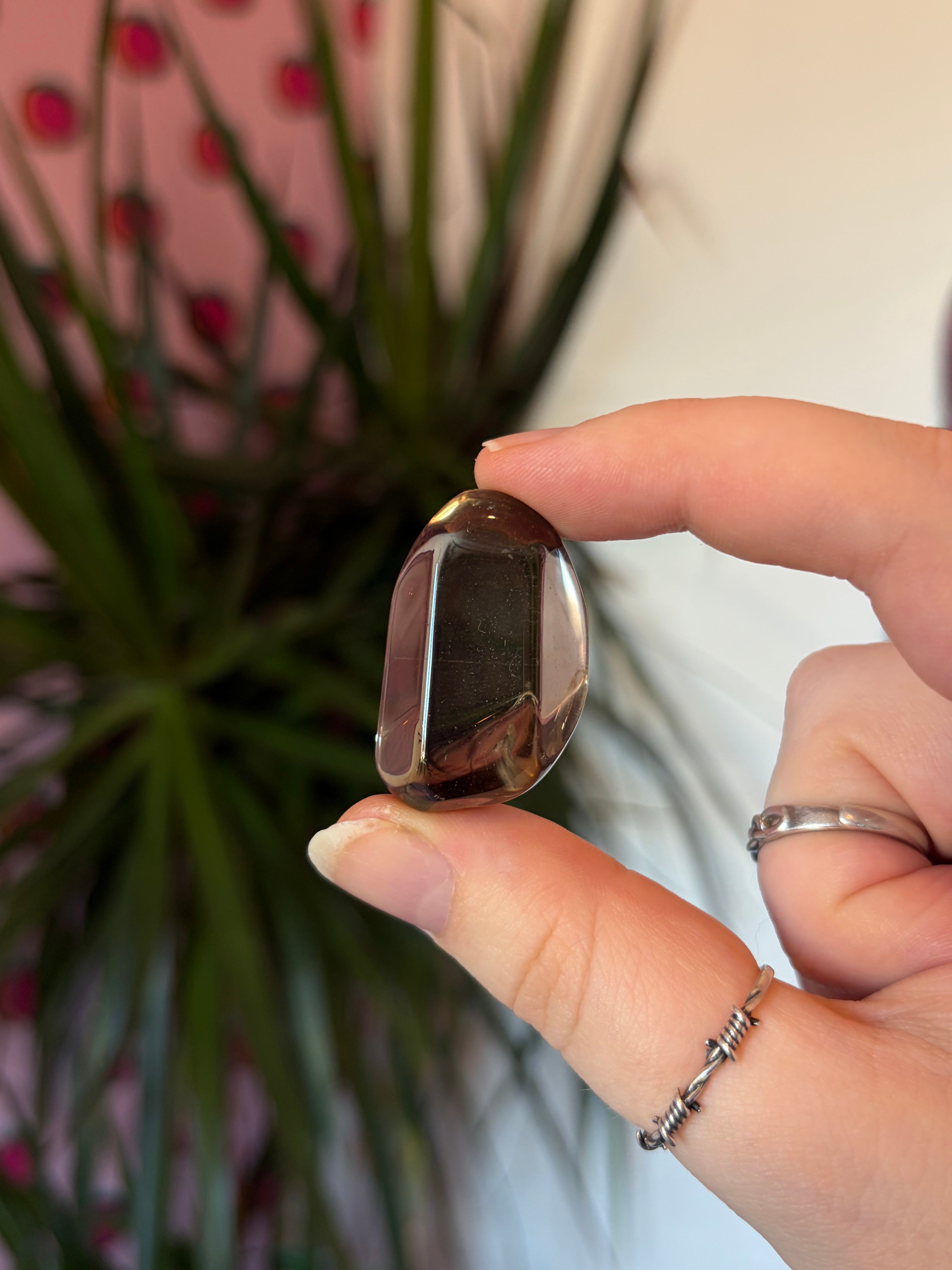 A Grade Smokey Quartz Tumblestone