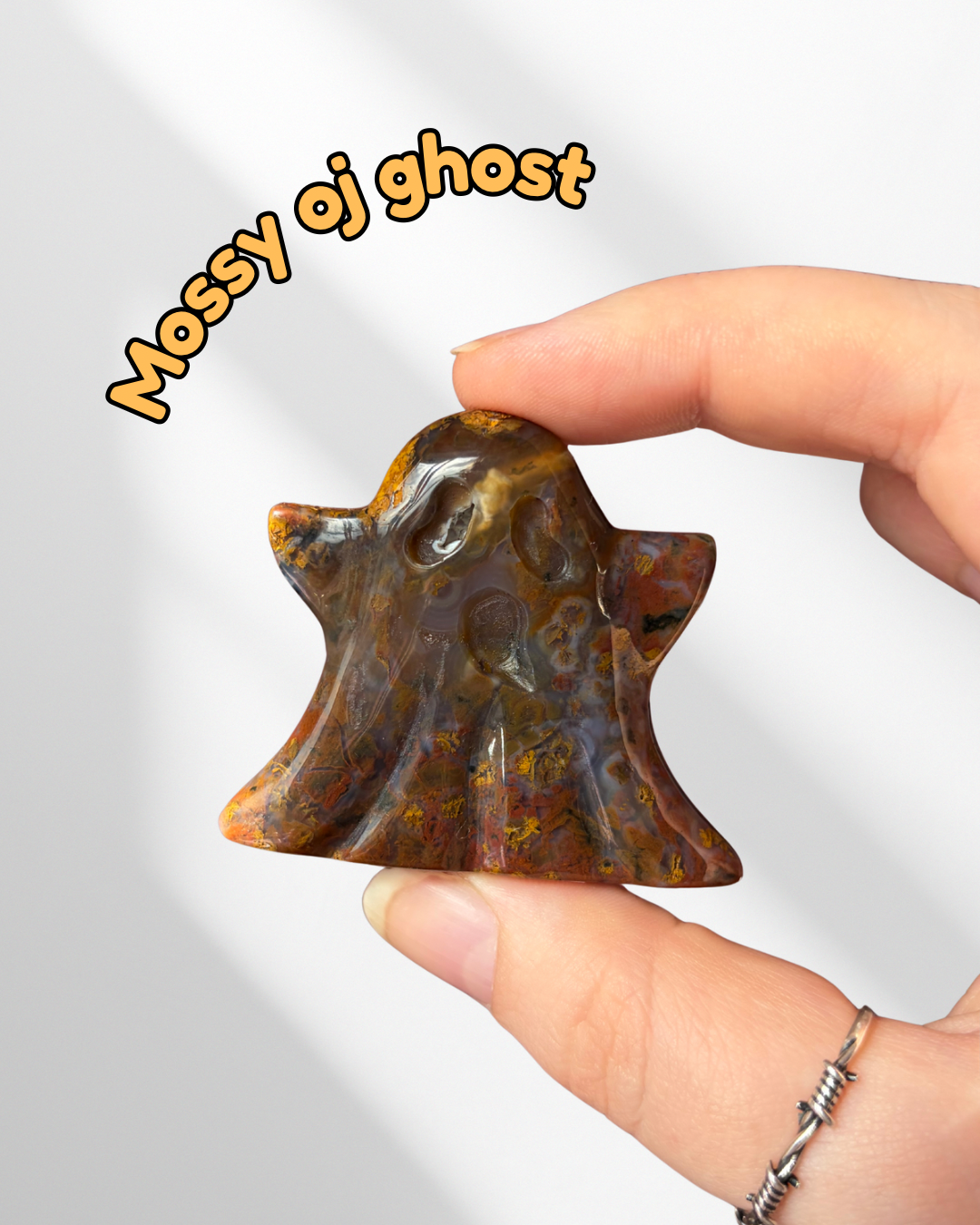 Mossy Ocean Jasper Ghost