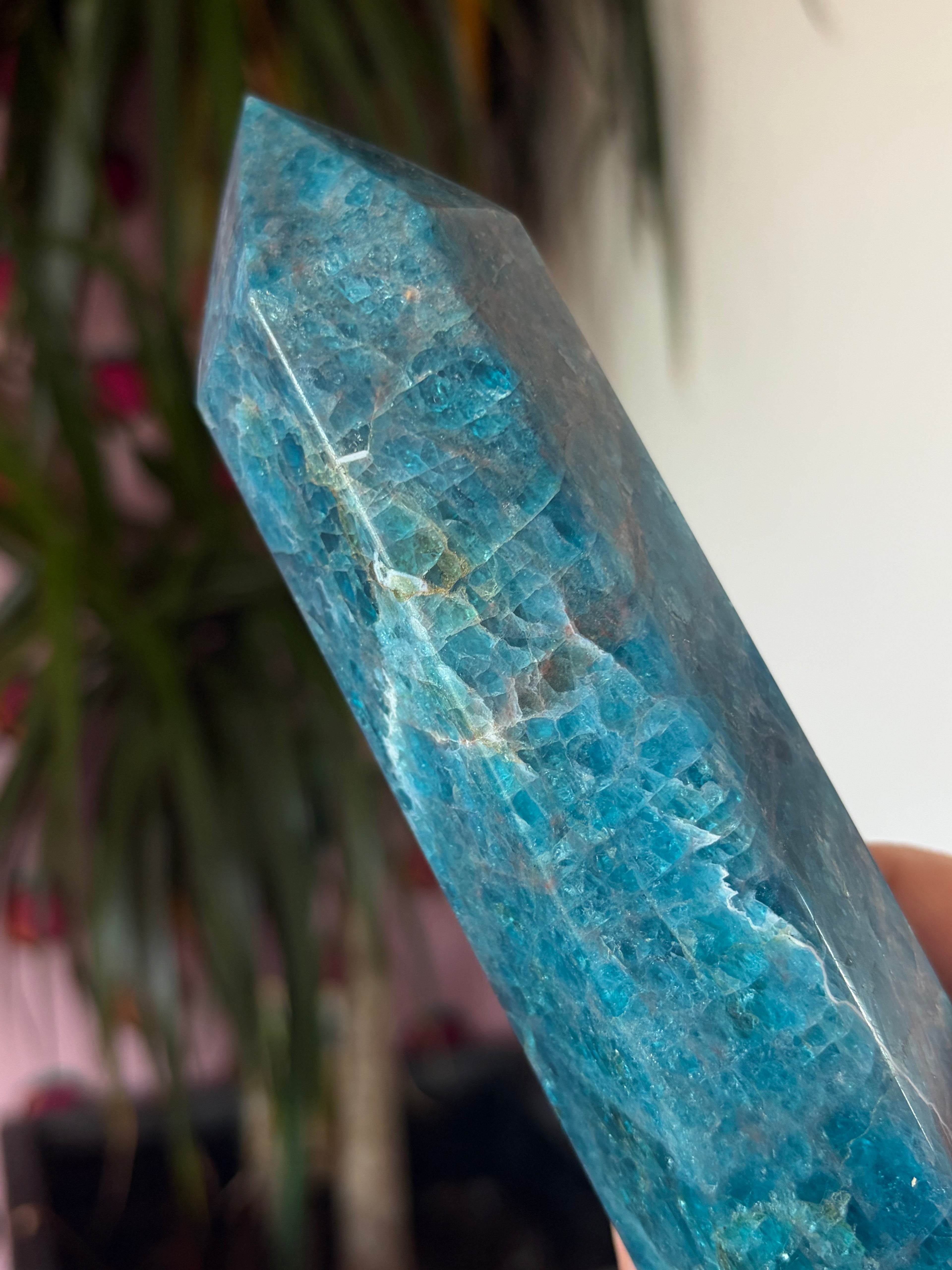 Blue Apatite Tower