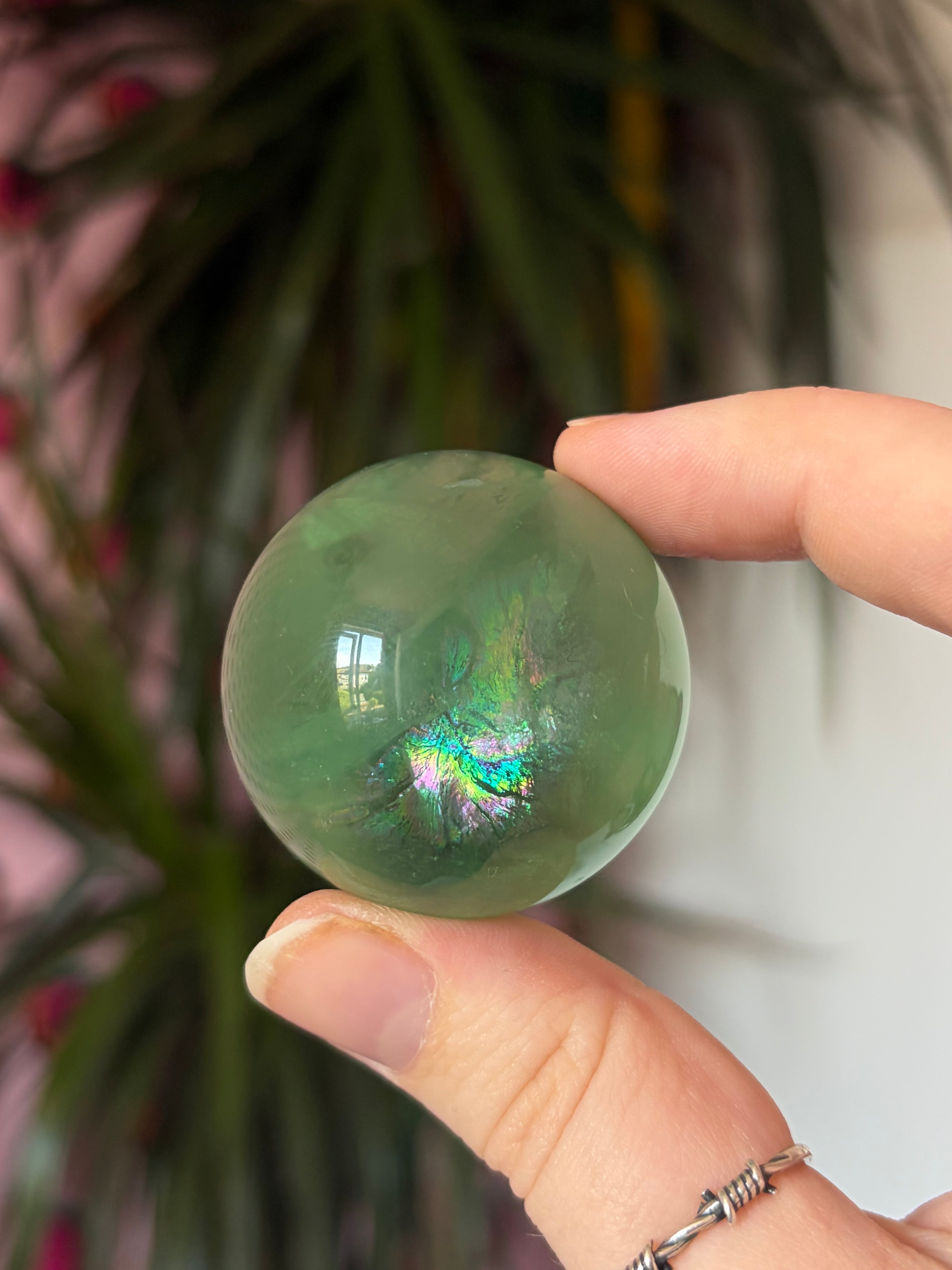 High Quality Green Fluorite Sphere