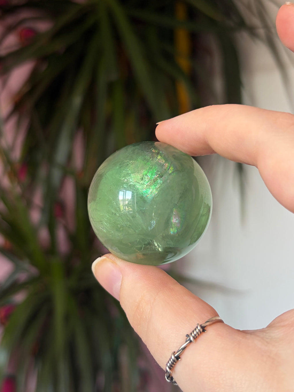 High Quality Green Fluorite Sphere