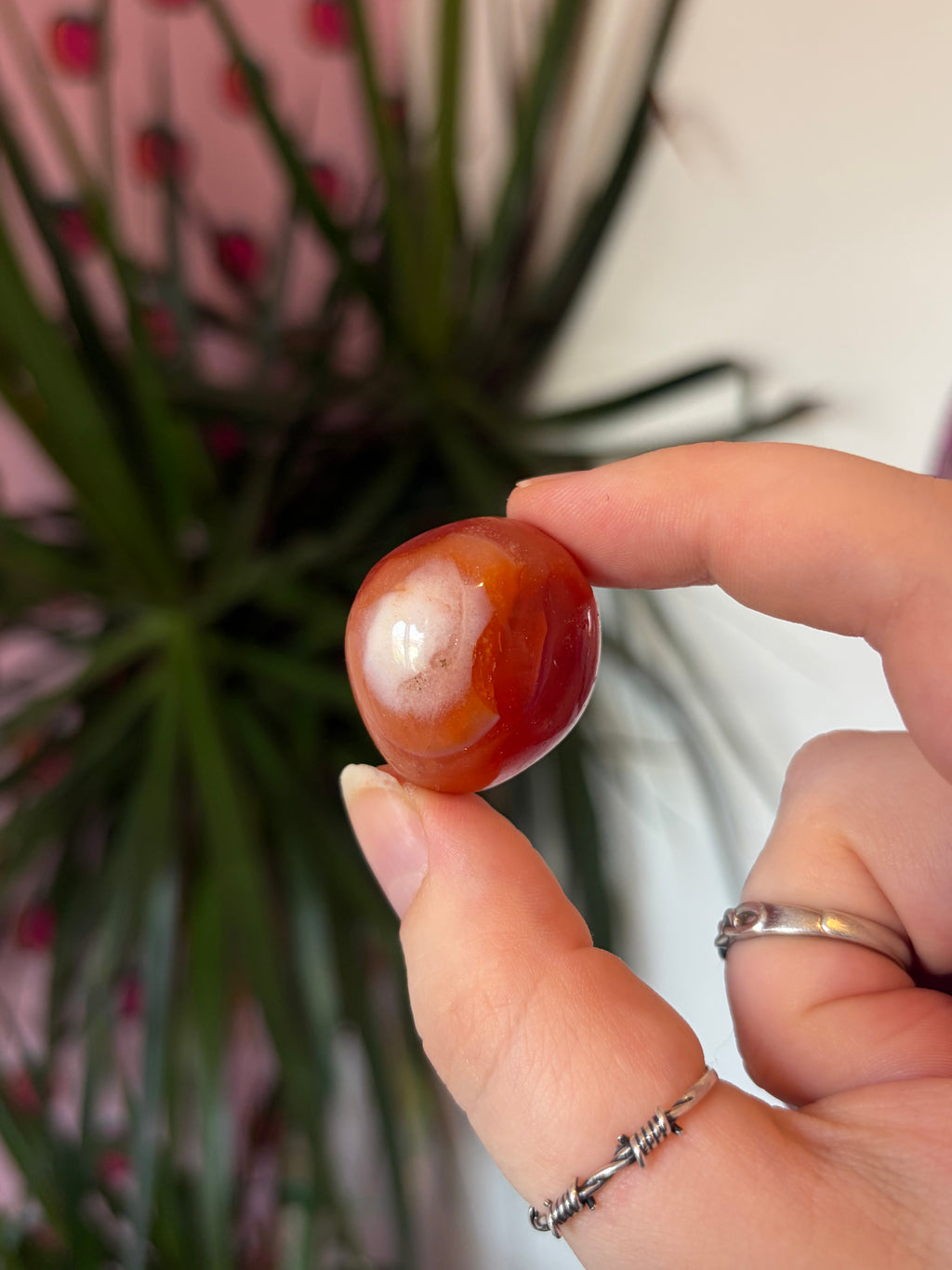Carnelian Tumblestone