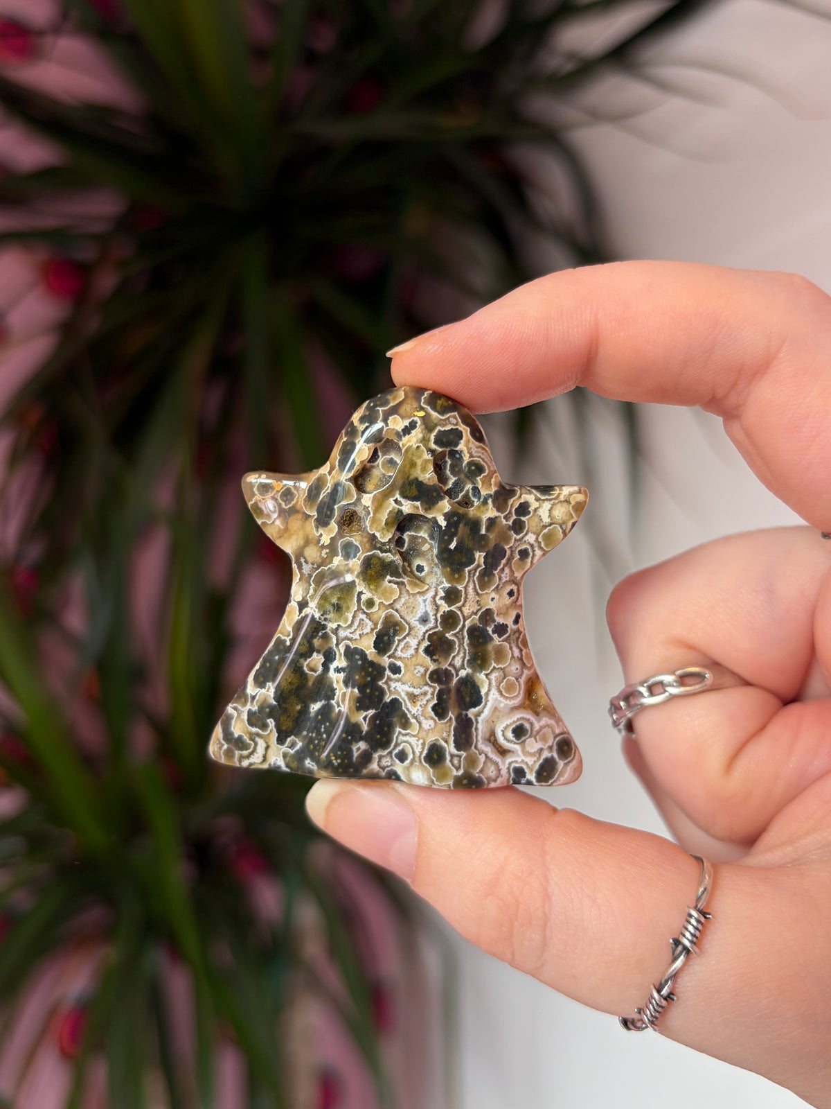 Orbicular Ocean Jasper Ghost