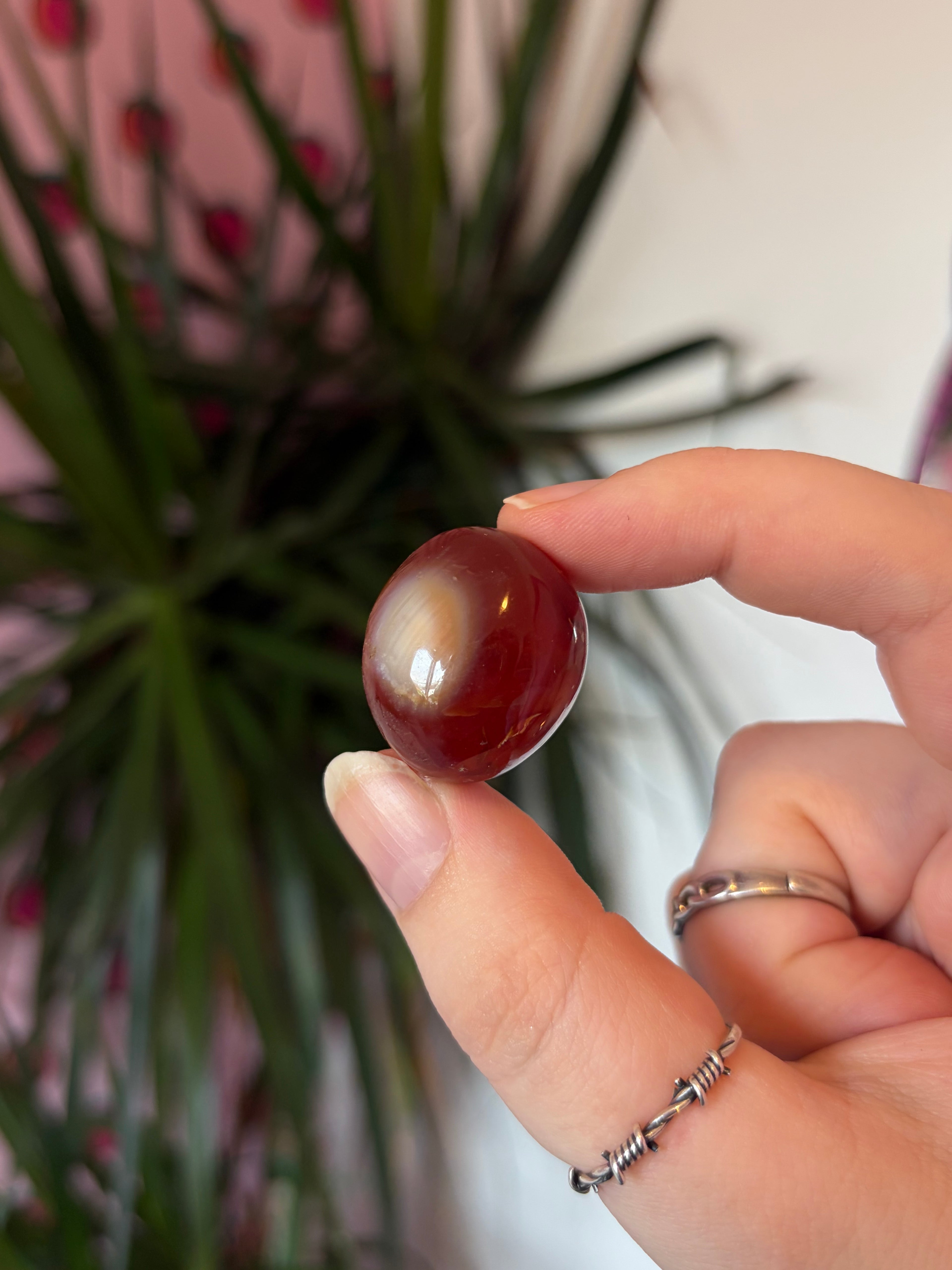 Carnelian Tumblestone
