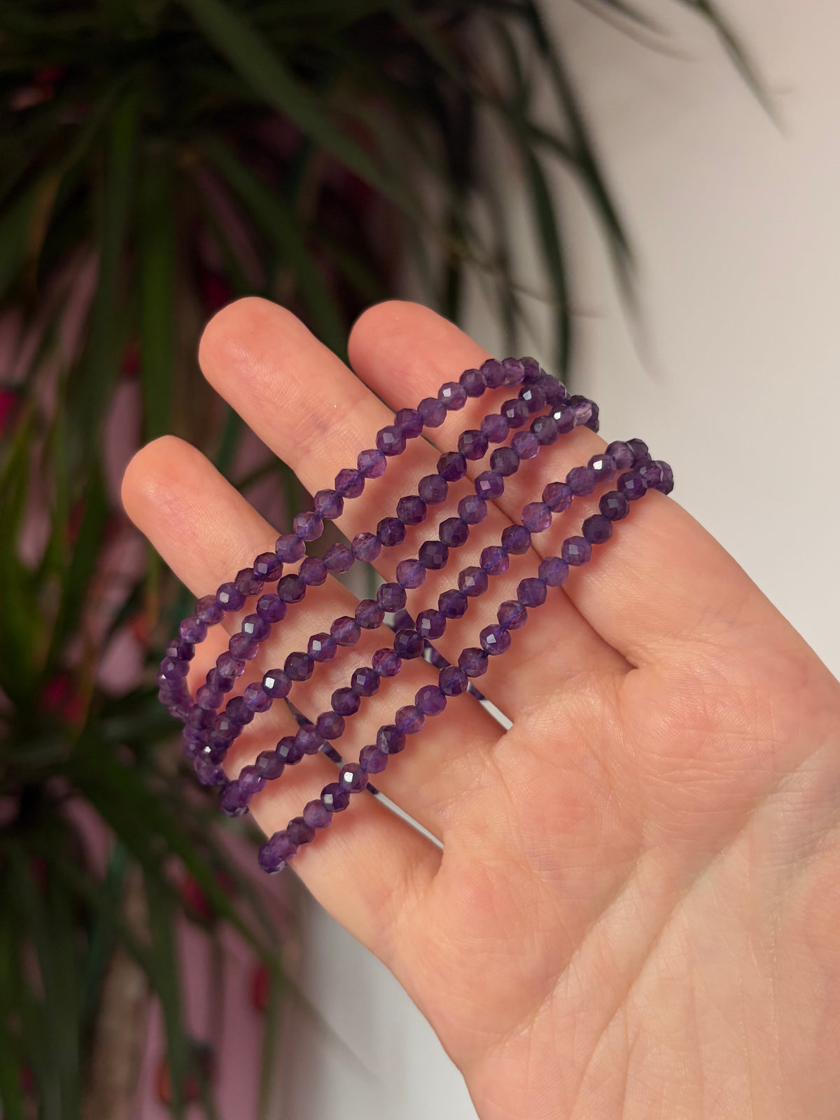Amethyst Faceted Bracelet