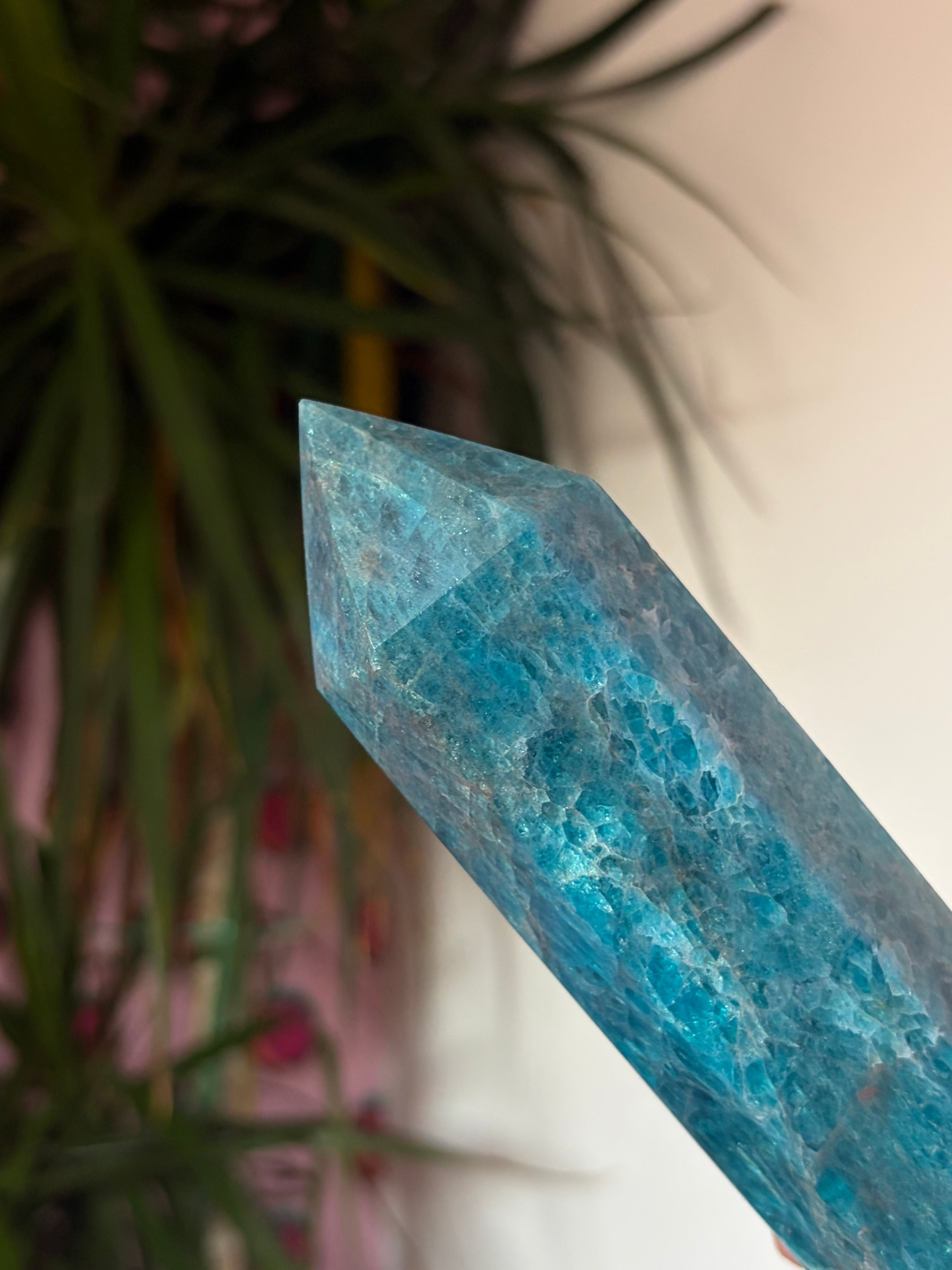 Blue Apatite Tower