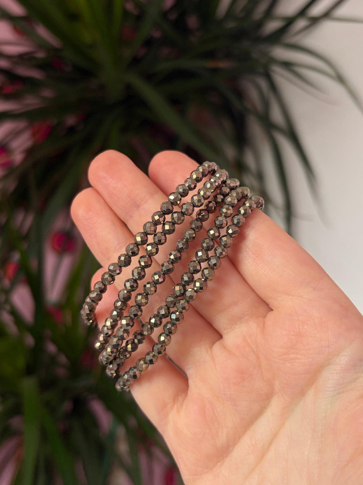 Pyrite Faceted Bracelet
