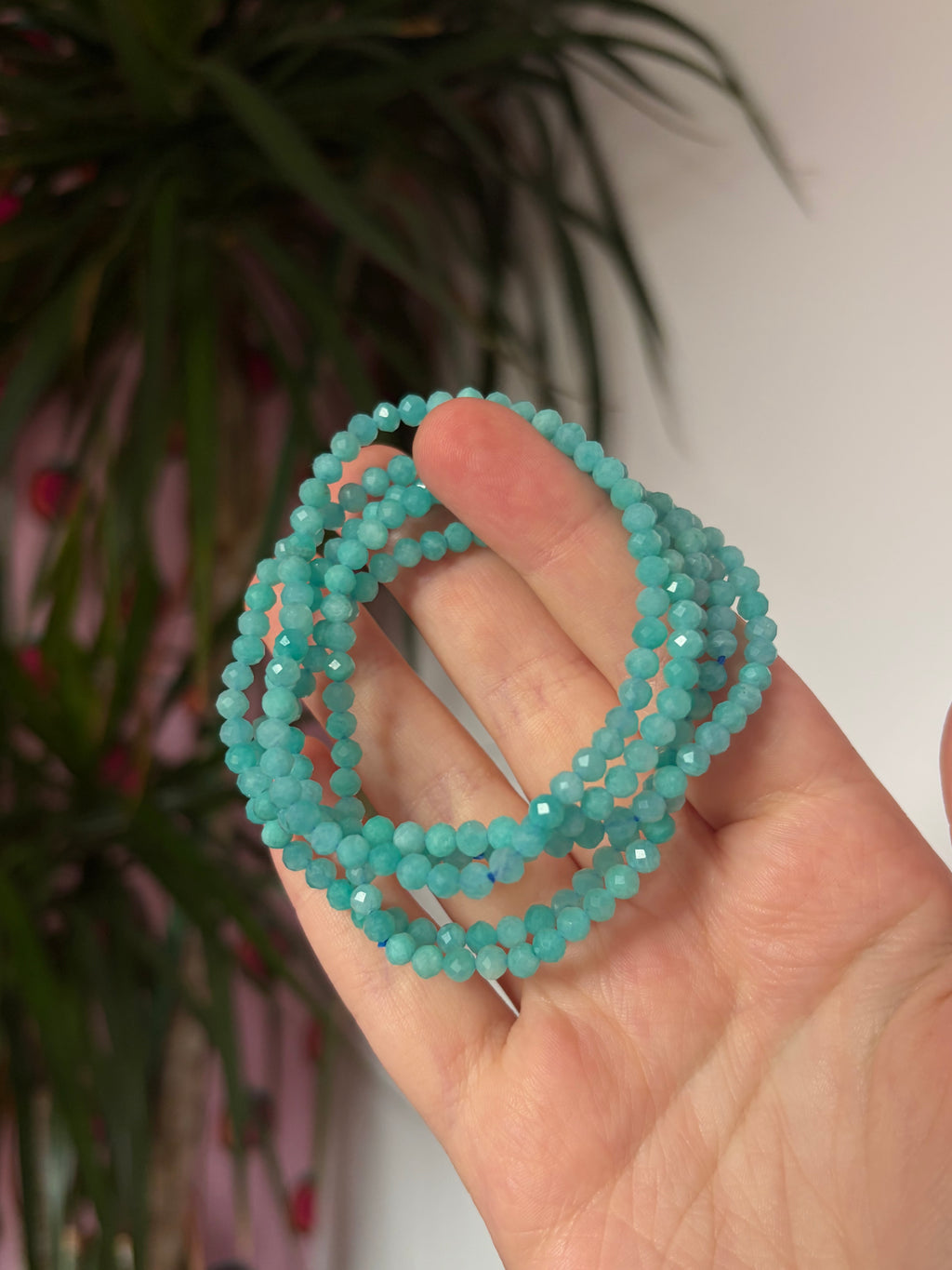 Amazonite Faceted Bracelet