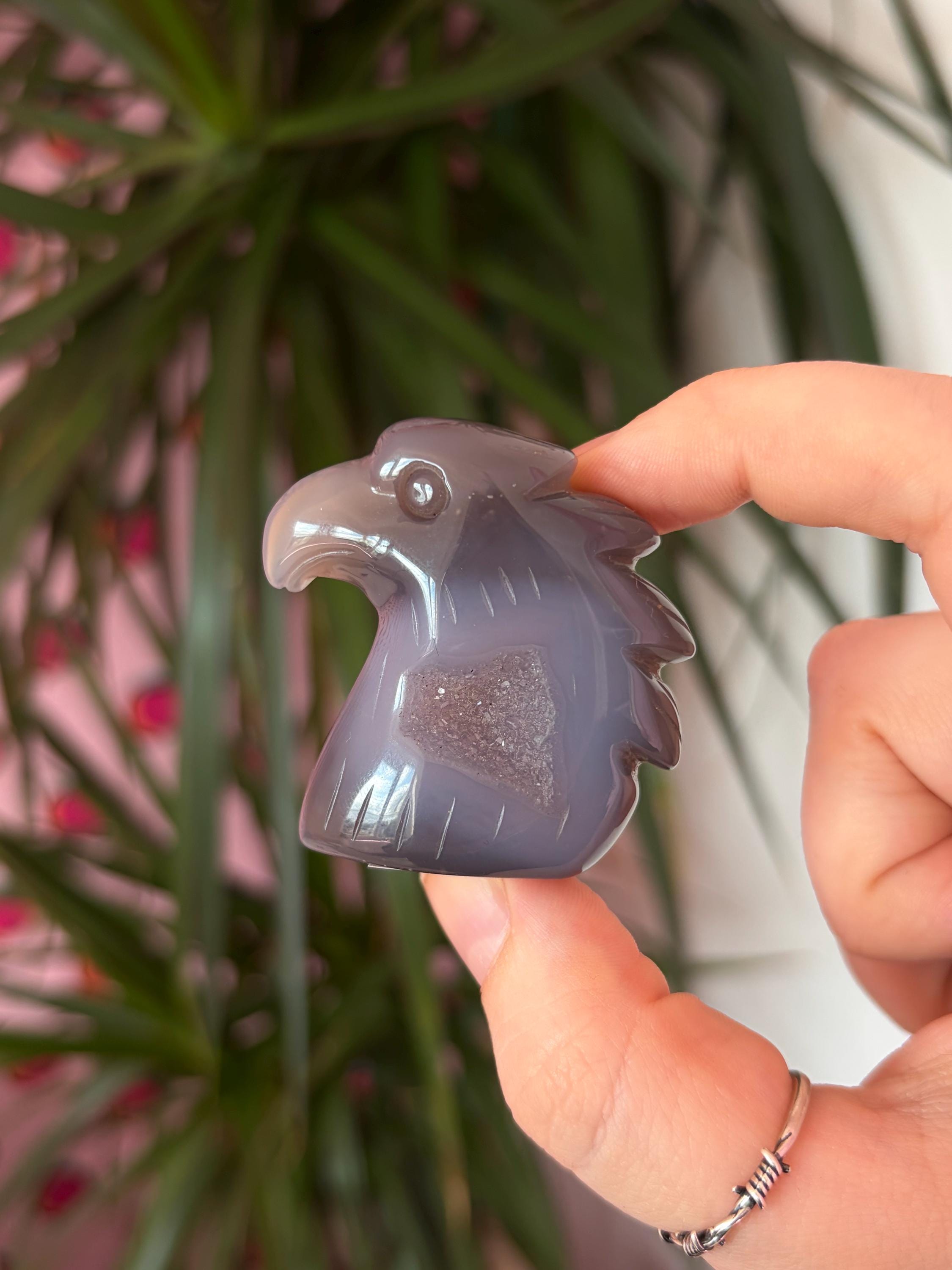 Druzy Agate Eagle