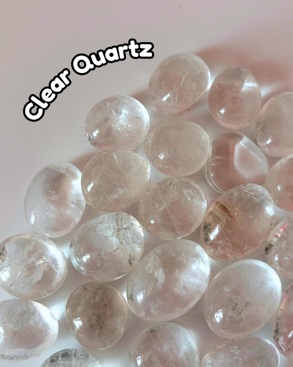 Clear Quartz Tumblestone