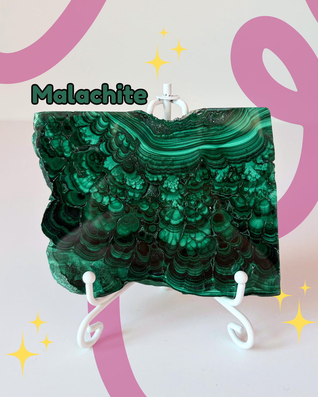 Dark Malachite Slab