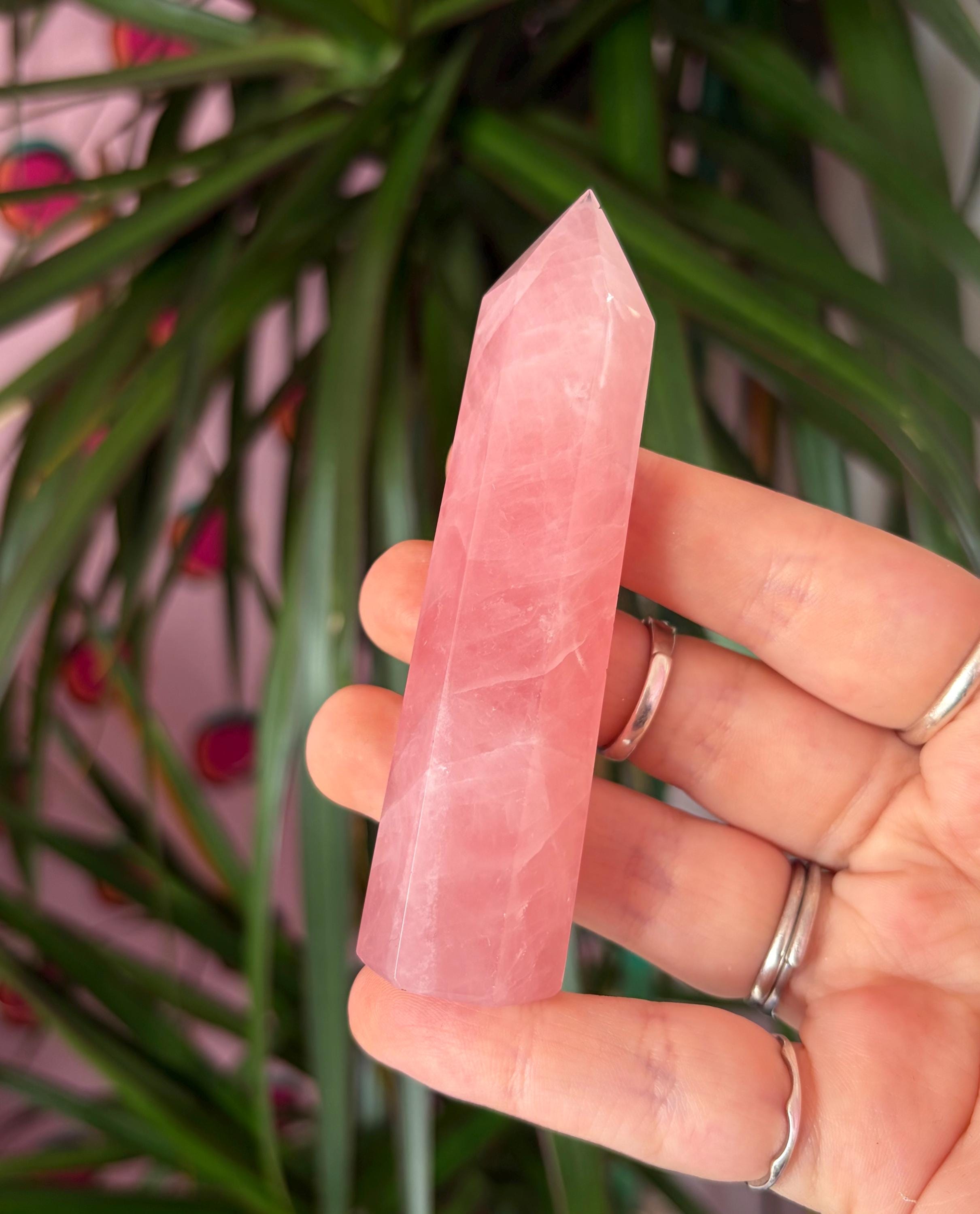 Pink Rose Quartz Towers