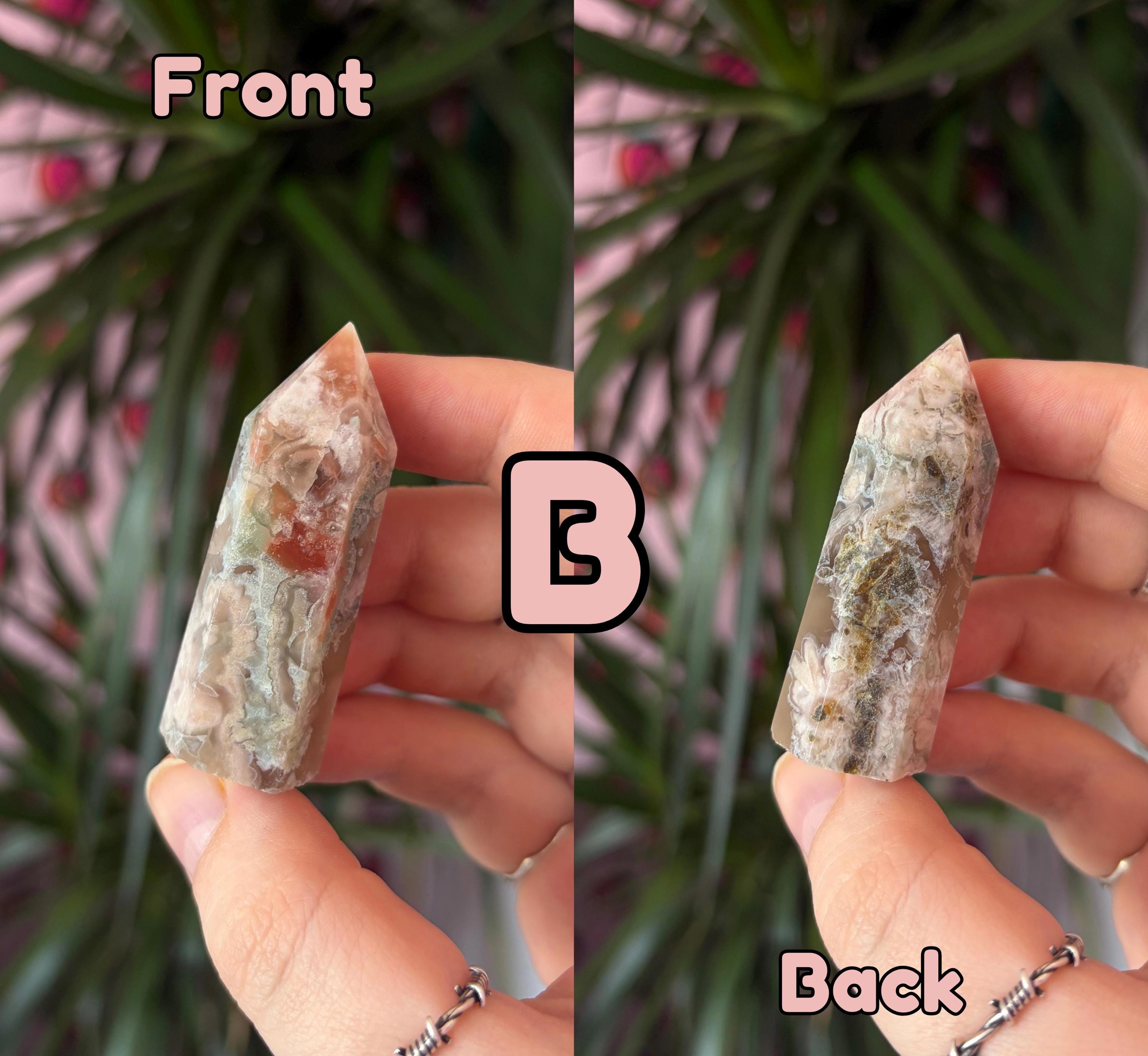 Mini Flower Agate Towers