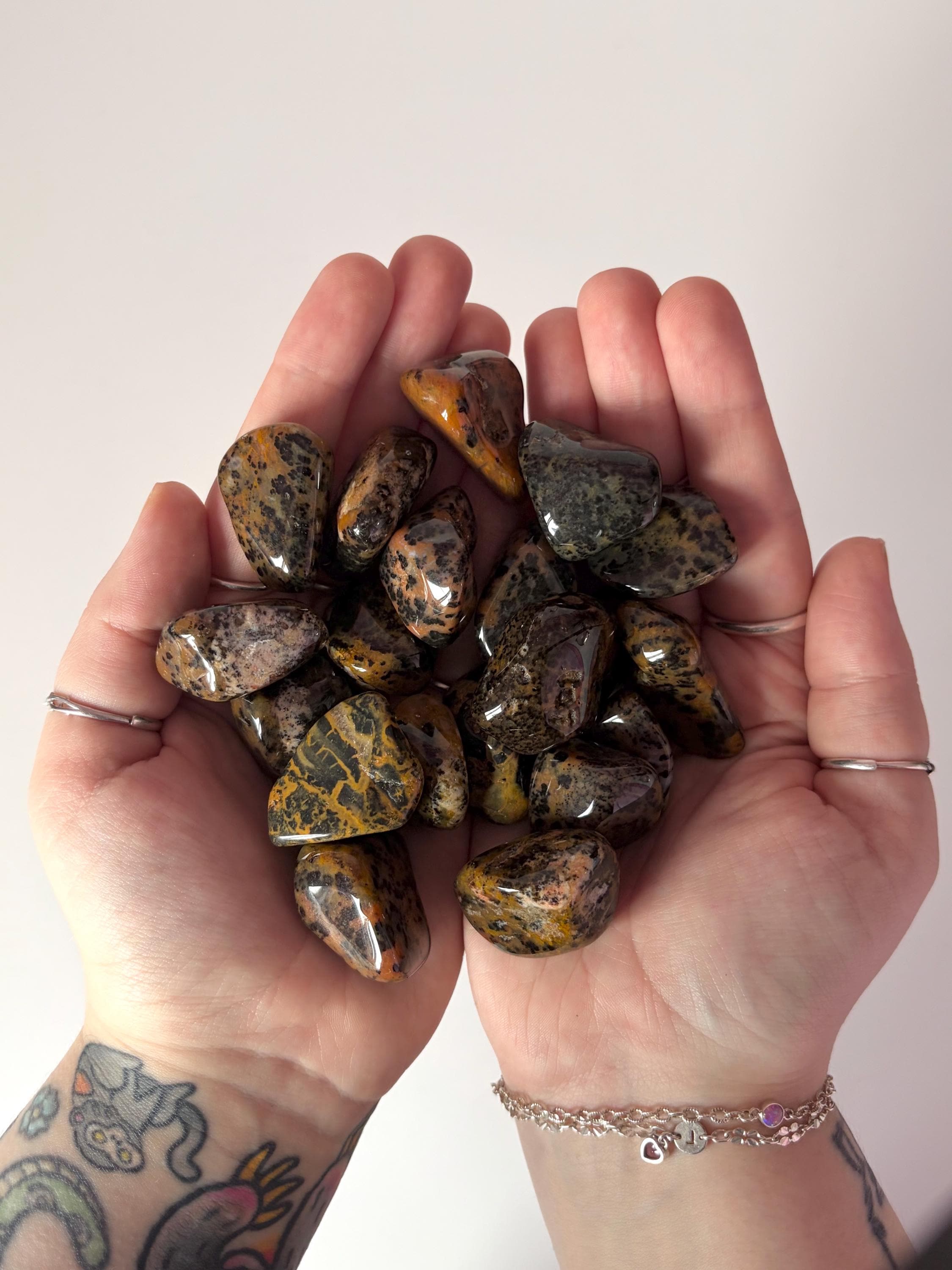 Cheetah Agate Tumblestones