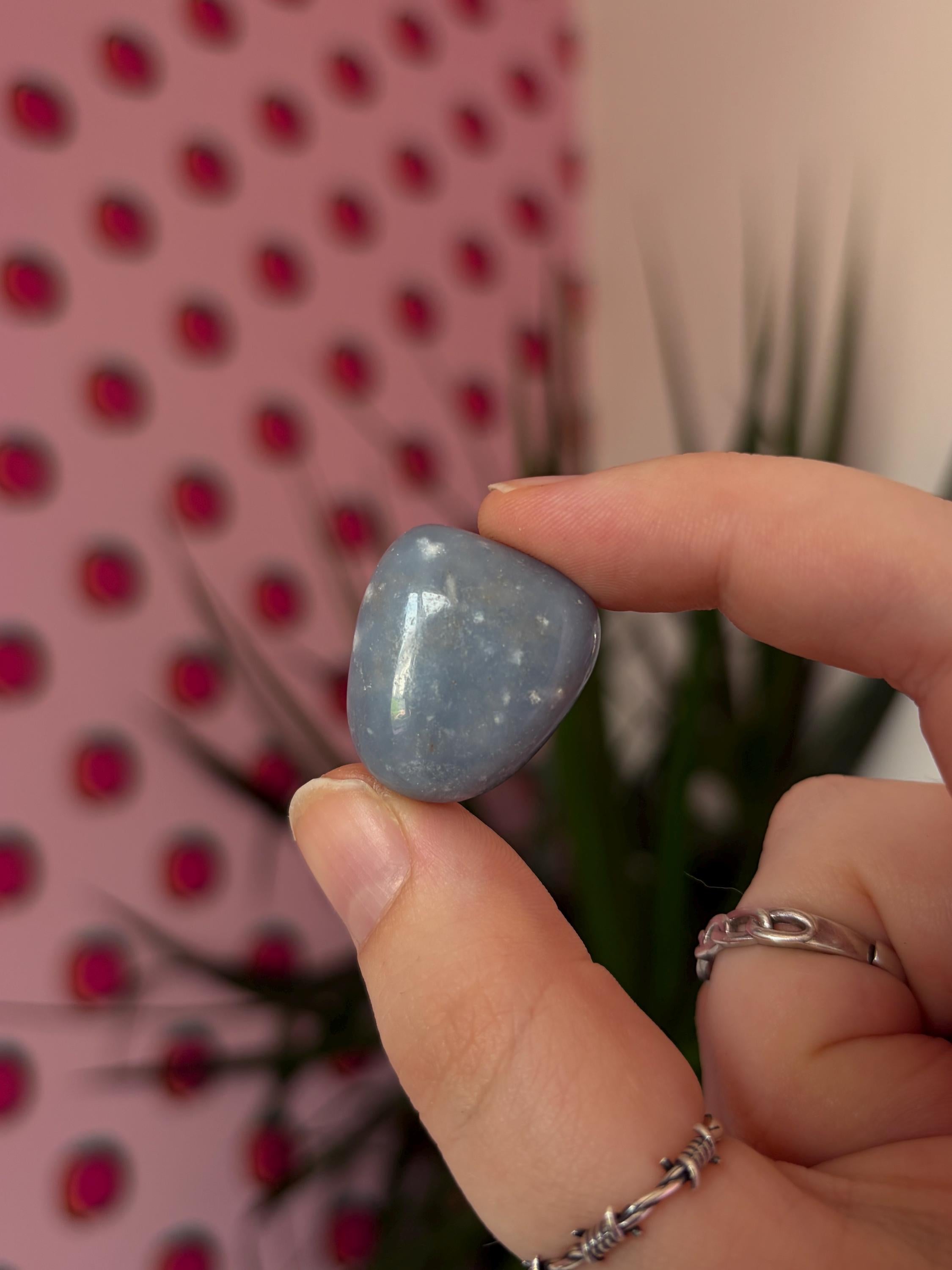 Angelite Tumblestone