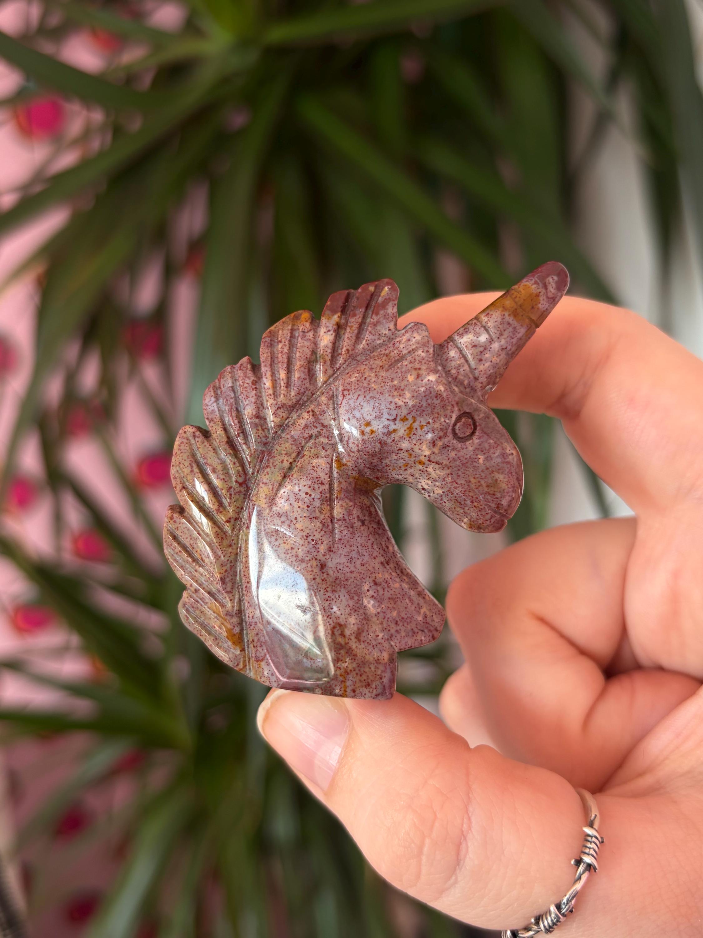Sea Jasper Unicorn