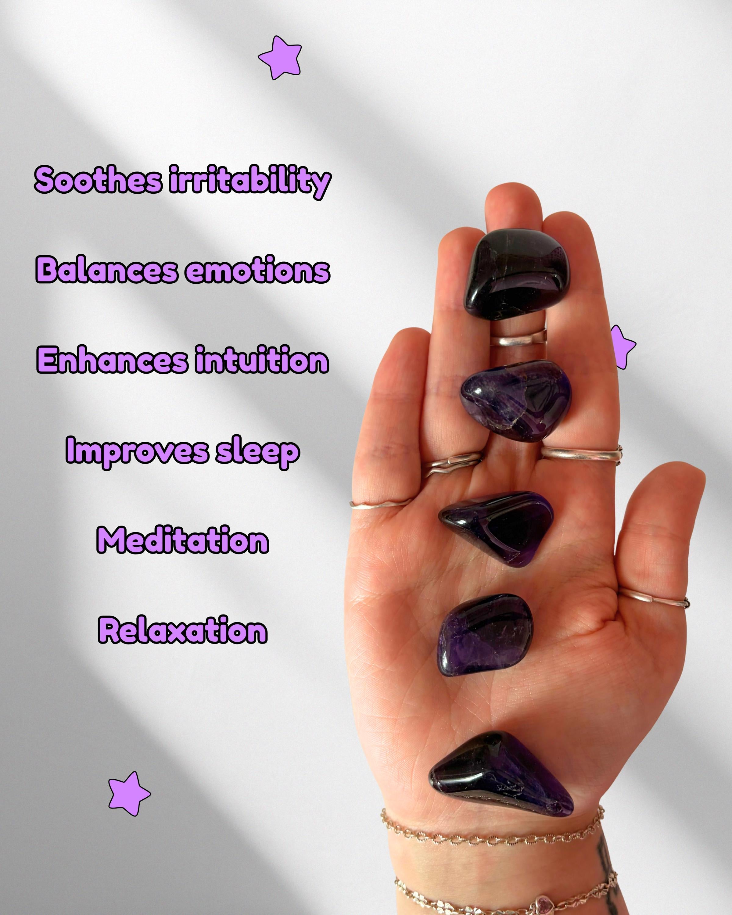 Amethyst Tumble Stones