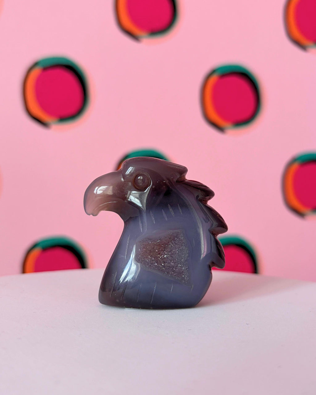 Druzy Agate Eagle