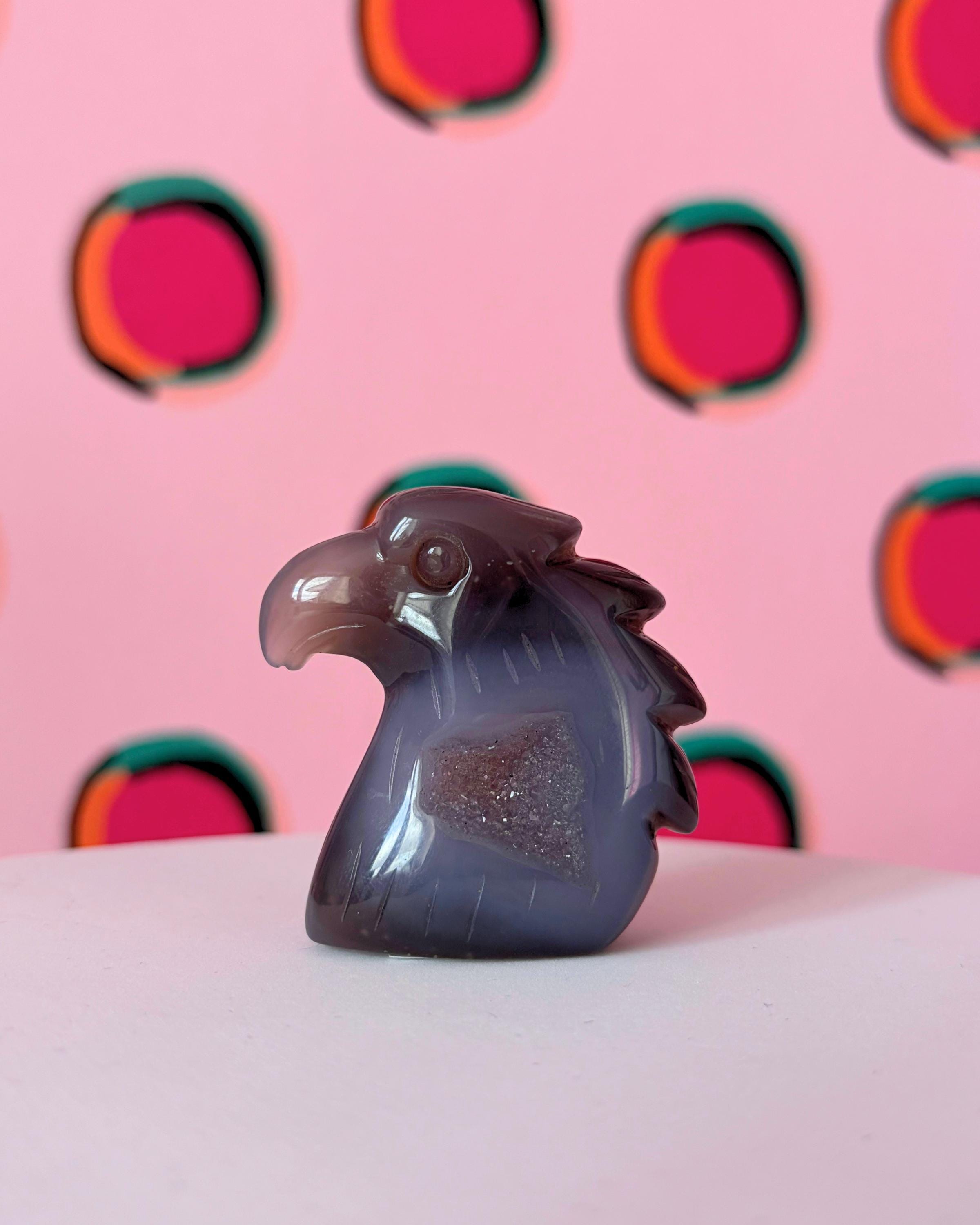 Druzy Agate Eagle