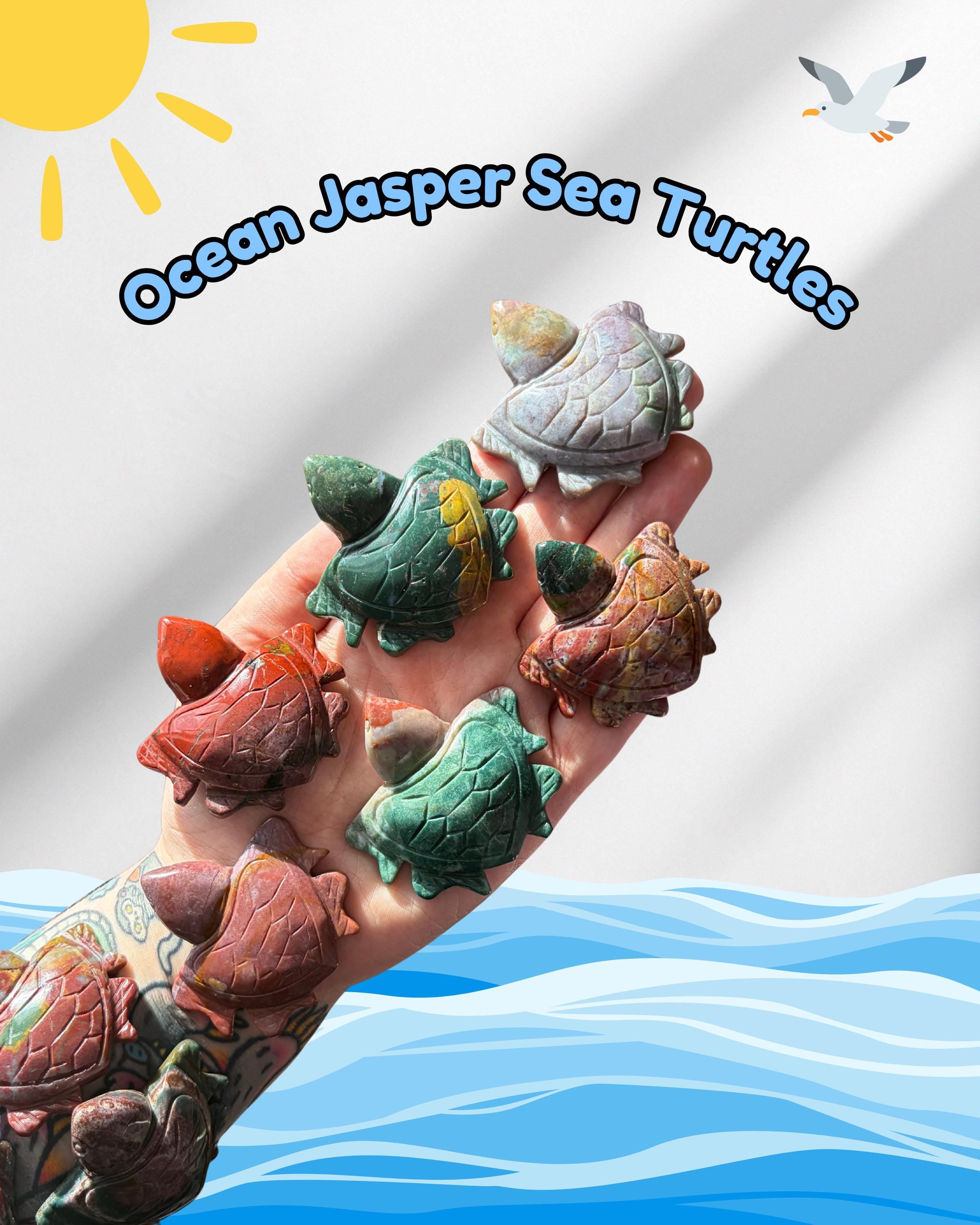 Sea jasper turtles