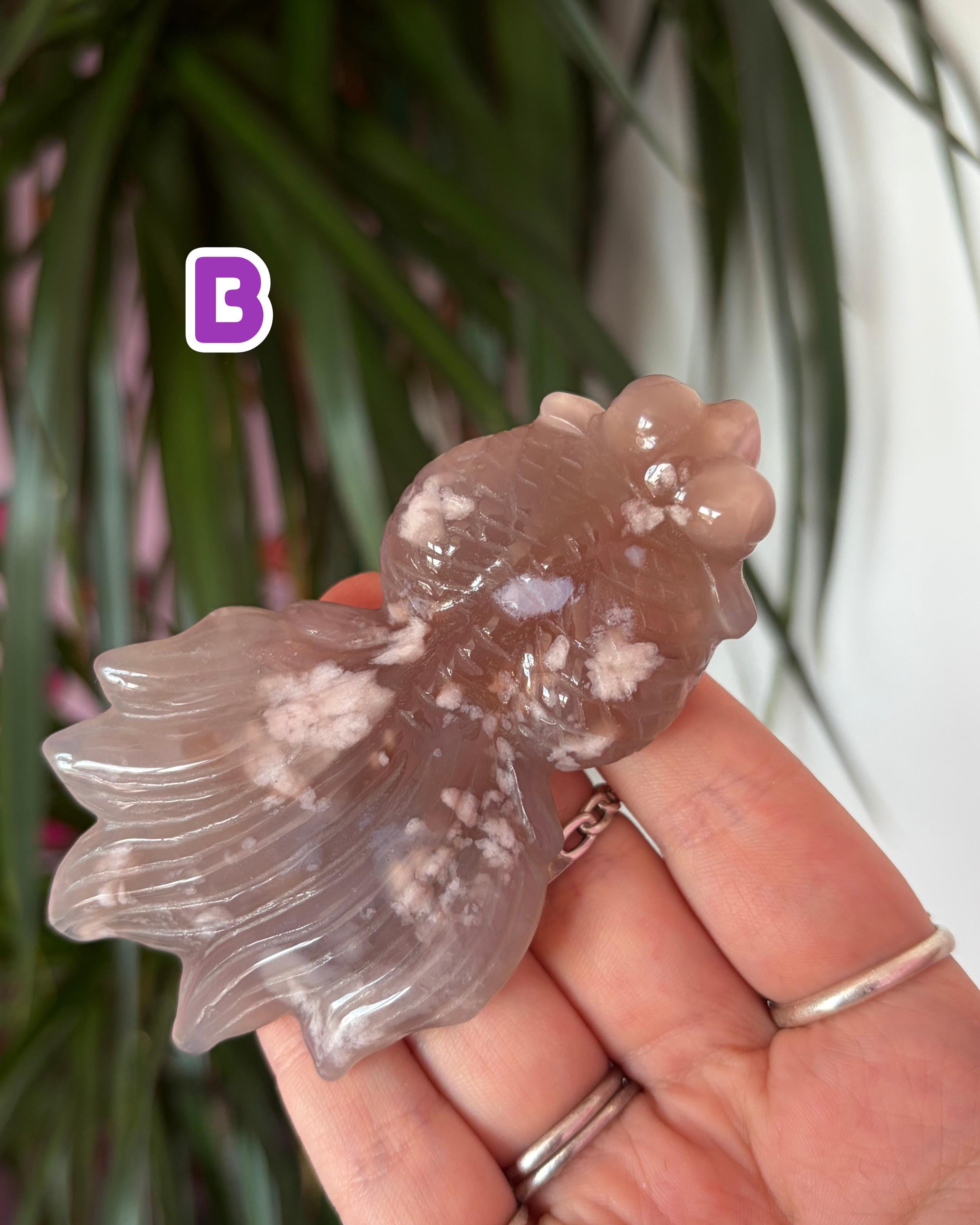 Flower Agate Goldfish